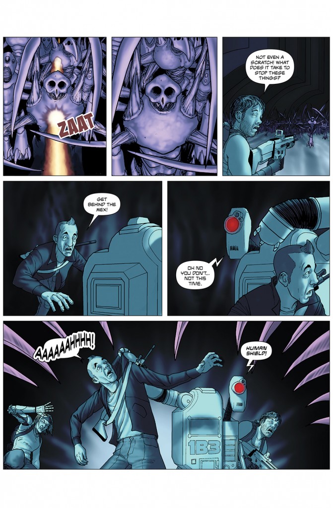 Skowdogs art by Dave Thomson