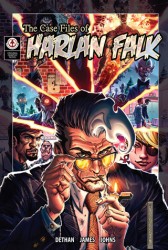 The Case Files of Harlan Falk. Cover A by Scott James