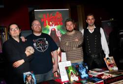 Pre promoting at Liverpool Comic Con
