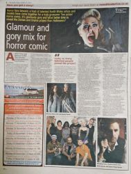 Article in the Flintshire LEader . ( Welsh Daily Newspaper )