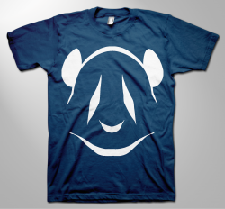 navy-blue-white-panda-tee