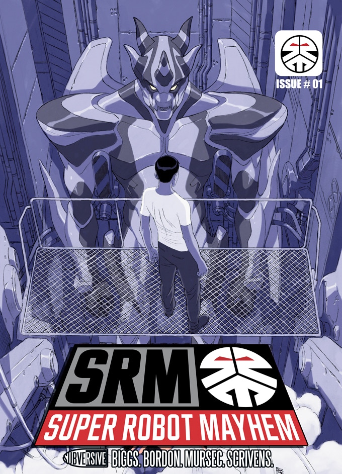Super Robot Mayhem cover