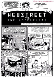 Newstreet vs. The Accelerati by Matthew Craig & Steve Roberts, page 1